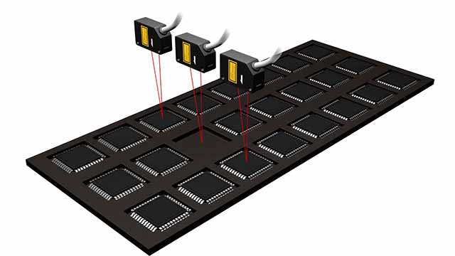 JEDECトレイのICチップの有無検出