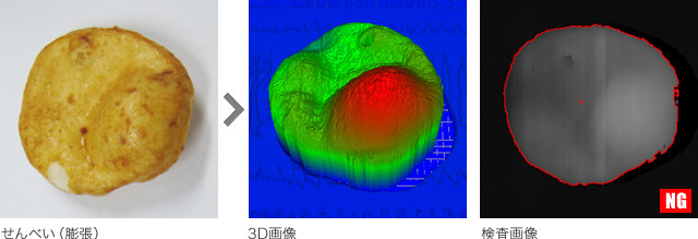 せんべい（膨張）