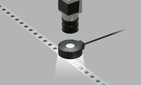 小型電子部品の文字検査