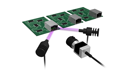 フラックスの飛散付着検査