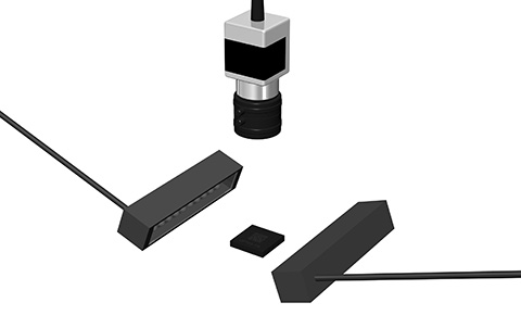 チップ部品上の文字検査