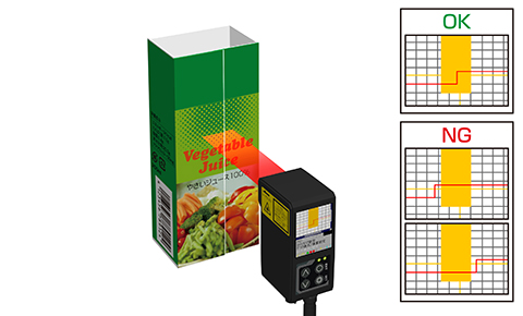 飲料パックの継ぎ目位置制御