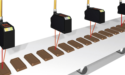 ピロー包装機での到着確認