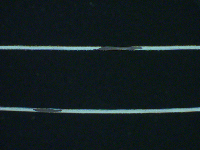 ○ドーム照明＋同軸照明