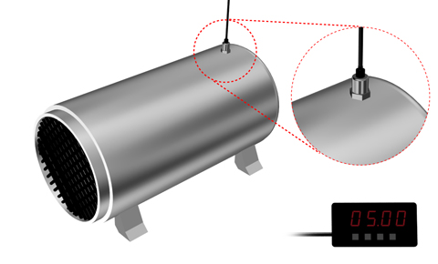コンプレッサの吐出圧測定