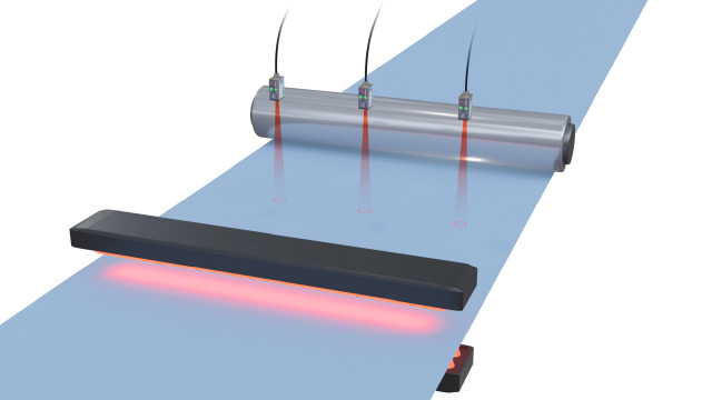 自動車用シート材の加熱温度管理