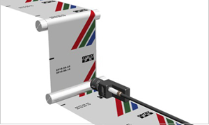 縦ピロー包装機での賞味期限の印字検査