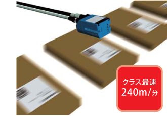 クラス最速240m/分