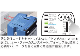 オートセットアップ機能