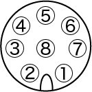 コネクタケーブル側