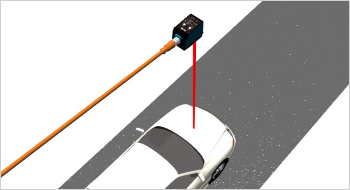 自動車の通過検出（ObSBモード）