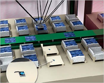 狭い設置スペースでのソーラセルボックスの検出