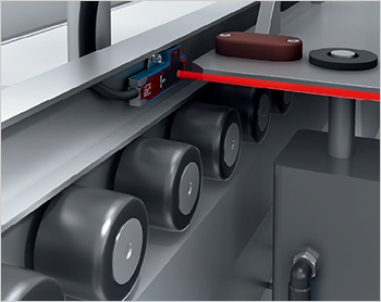 搬送ユニット内での省スペース検出