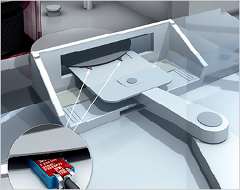 ウェハロボットでの有無検出・位置監視