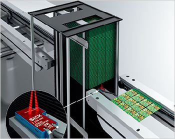 マガジン内での基板有無検出