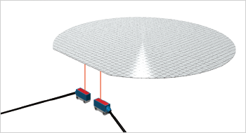 ウェハのオリフラ検出