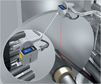 包装フィルムの巻径検出