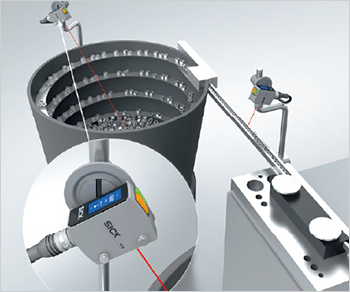 パーツフィーダのレベル検出