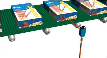 色や柄のある箱の検出