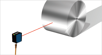 薄板コイルの巻き量測定