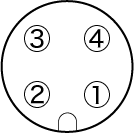 コネクタケーブル側