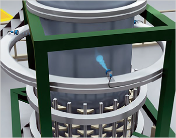 フィルムチューブの直径計測