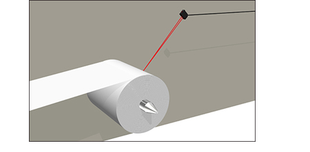 不織布の残量測定