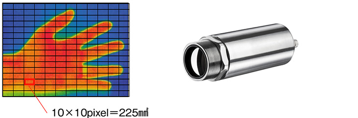 サーモグラフィです。他の方はご購入お控え下さい。 EA701ZC-11｜-20℃/+380℃ 赤外線サーモグラフィーのページ -
